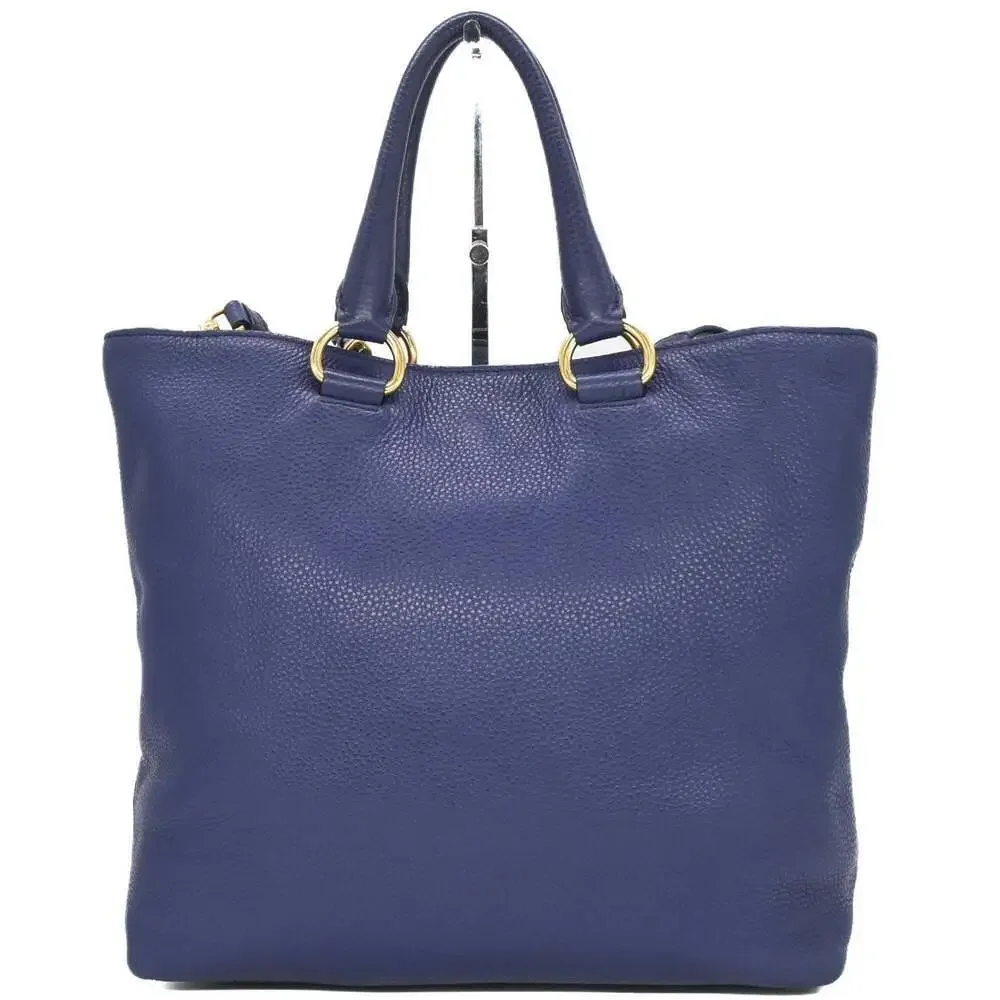 PRADA Blue Shoulder Bag